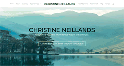 Desktop Screenshot of christineneillands.com