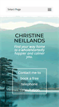 Mobile Screenshot of christineneillands.com